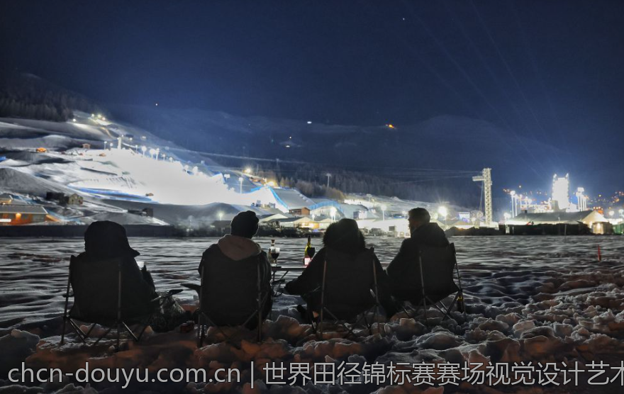 世界田径锦标赛赛场视觉设计艺术